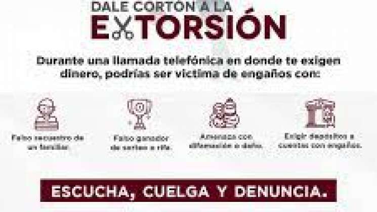 SCTG alerta por llamadas y visitas de extorsión y fraude