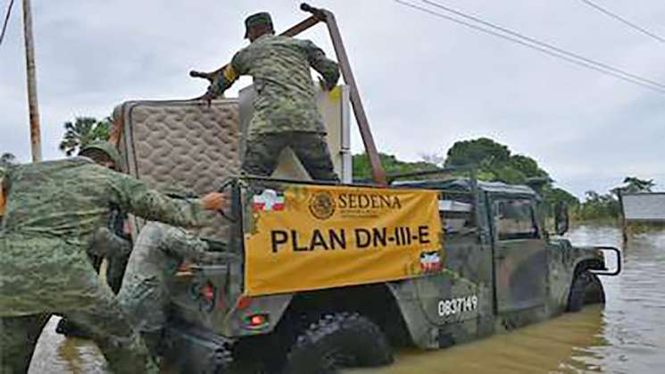 Por tormenta “Dolores” Aplican Plan DN-III-en 3 estados