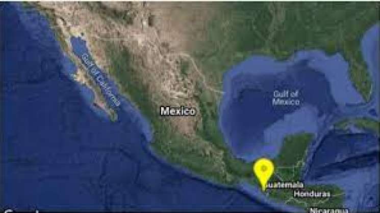 Sacude sismo de magnitud 5.0 el sureste de México