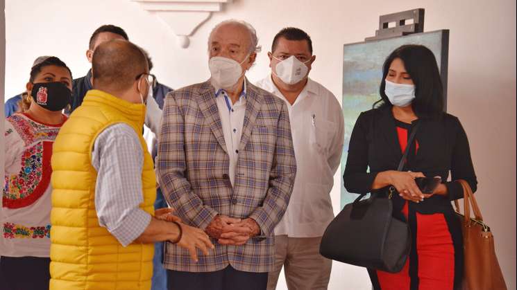 Visita Ricardo Acedo Samaniego, galerías de la CCO  