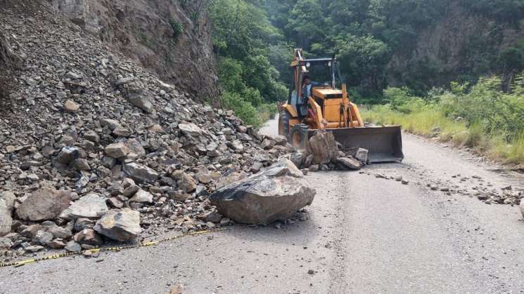 Atiende CAO comunidades afectadas por intensas lluvias en Oaxaca