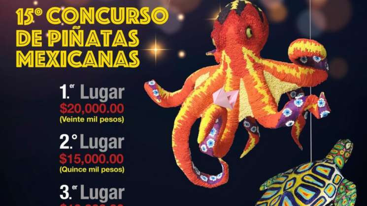 Invitan a Participar en el 15to. Concurso de Piñatas Mexicanas