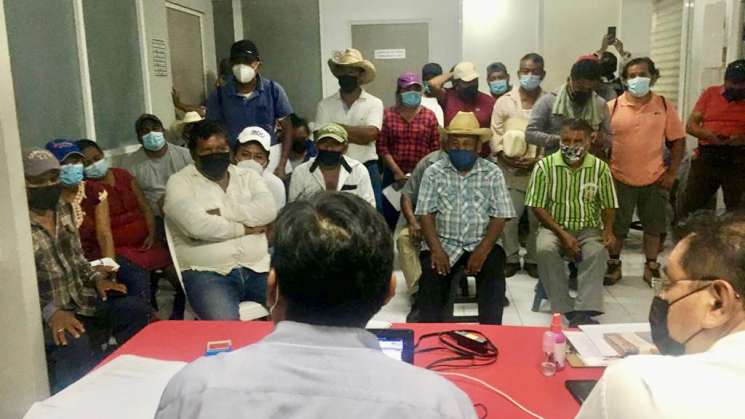 Concilian conflicto en Santiago Jocotepec y sus agencias