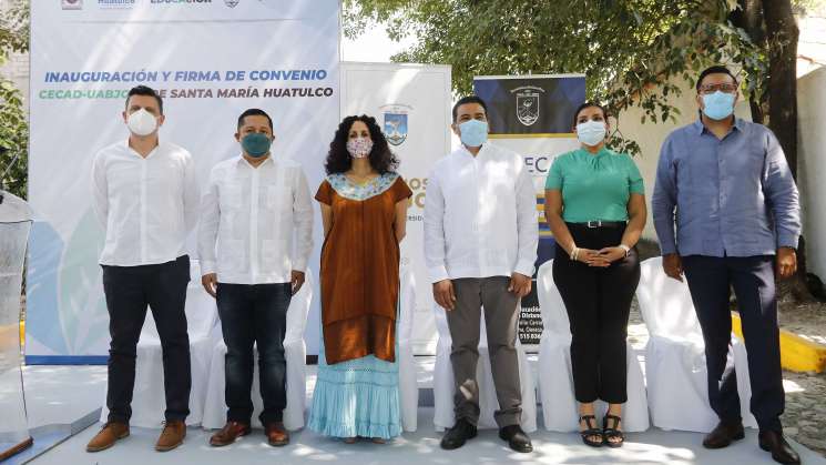 Inauguran sede del CECAD-UABJO en Santa María Huatulco
