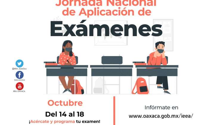 Concluye en octubre, tu primaria o secundaria con el IEEA Oaxaca 