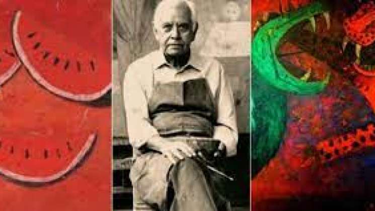 Recuerdan a Rufino Tamayo con 30 rebanadas de sandias