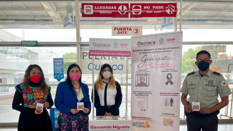 Arranca IOAM operativo Bienvenido Oaxaqueño y Oaxaqueña Migrante 
