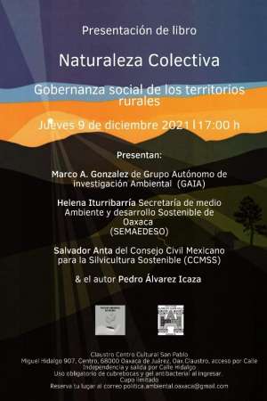 Naturaleza colectiva, Presentación de libro