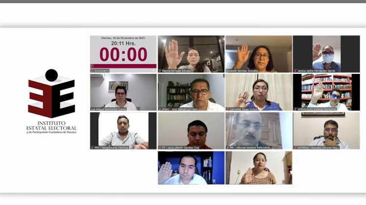 Aprueba IEEPCO plataformas electorales para el Proceso Electoral 
