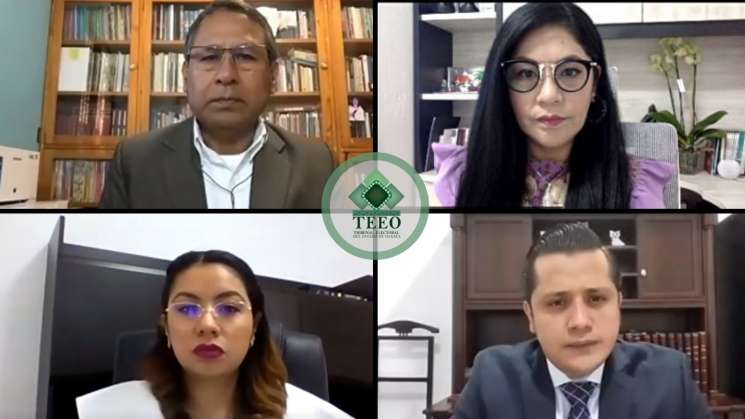  Acredita TEEO violencia política de genero en San Mateo del Mar