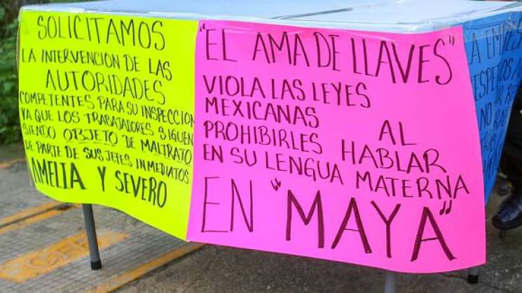 En Hotel Copal en la Rivera Maya prohíben hablar maya a empleados