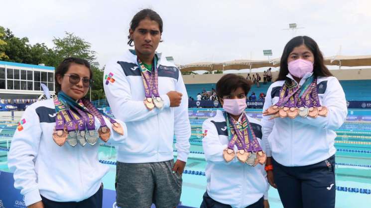 Oaxaca con108 medallas en eventos nacionales e internacionales