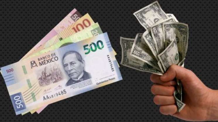 Tras sanciones de EU, cierra peso con ganancia frente al dólar