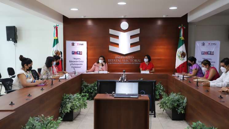 Realizan foro Mujeres, Educación Cívica y Participación Ciudadana