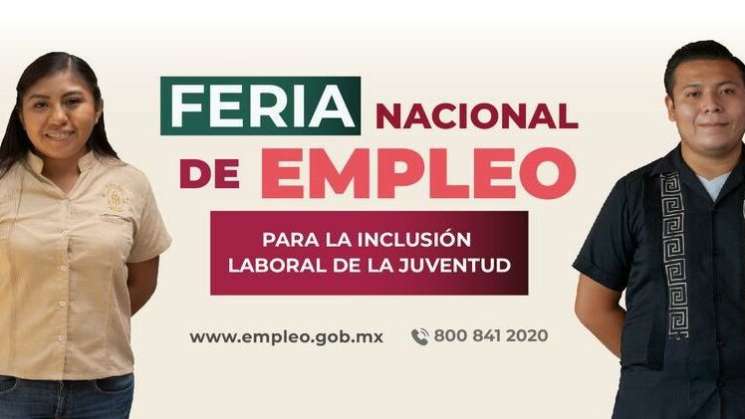 Anuncian 80 mil vacantes en la Feria Nacional de Empleo 2022