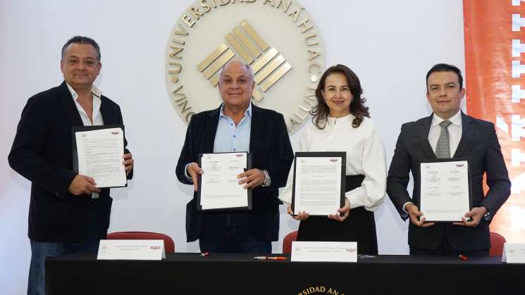 Establece Universidad Anáhuac Oaxaca alianza con Trayfer