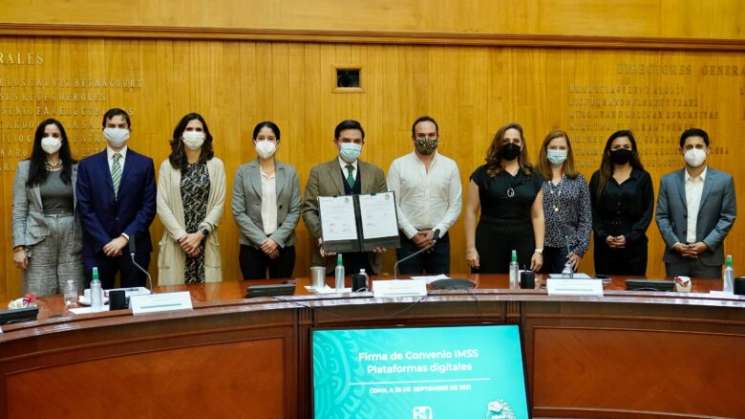 Alista STyPS iniciativa para que plataformas digitales den IMSS