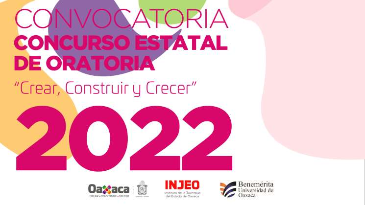 Injeo convoca a participar en Concurso Estatal de Oratoria 2022