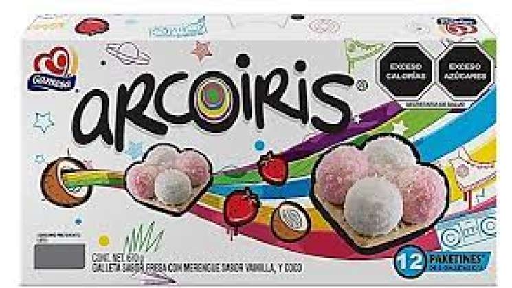 En EU retiran galletas de bombón Arcoiris por casos de salmonela