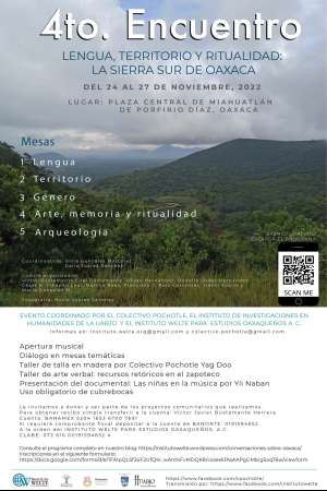4to Encuentro lengua, territorio y espiritualidad, Sierra Sur