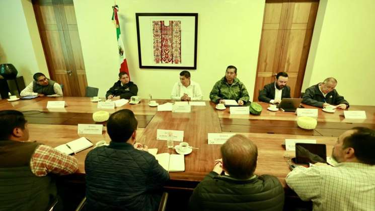 Instala Salomón Jara Mesa de Coordinación Estatal de seguridad 
