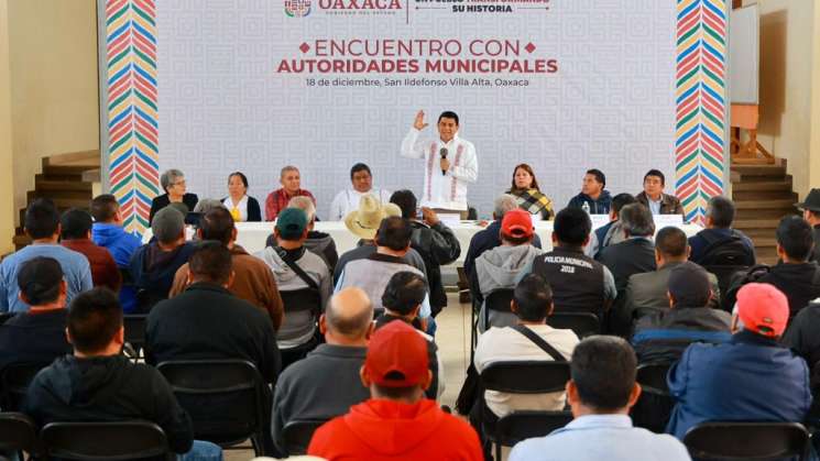 Refrenda Gobierno de Oaxaca compromiso la Sierrra Norte