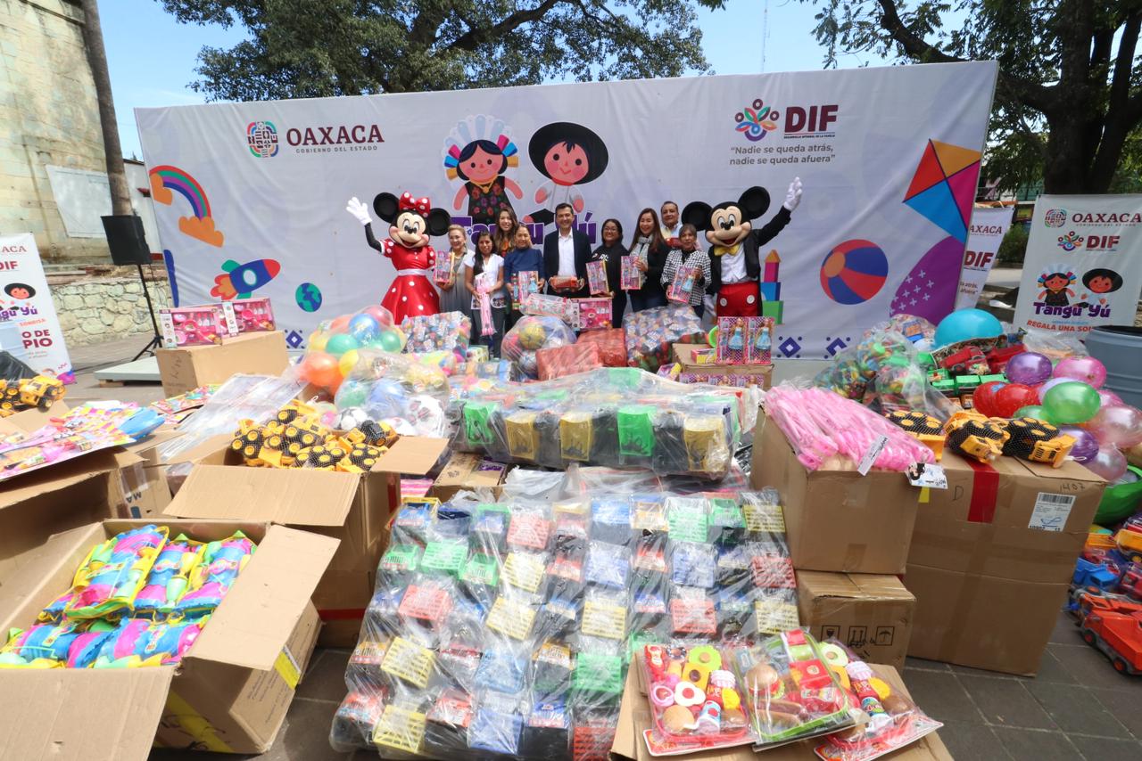 “Tangu Yú” por Oaxaca garantiza la alegría de miles de niñ@s