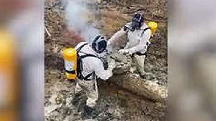 Tras varios intentos, sella PEMEX fuga de amoniaco en el Istmo