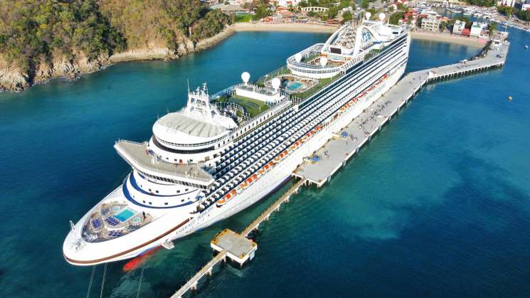 Impulsa Sectur arribo de cruceros en la Costa de Oaxaca  