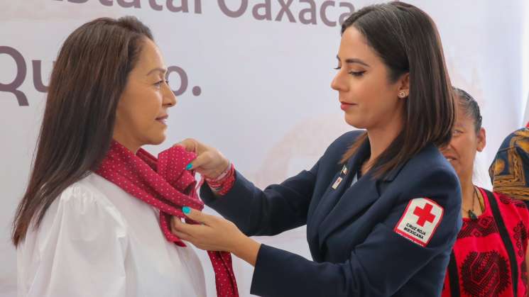 Nombran a Irma Bolaños como Presidenta Honoraria de la Cruz Roja