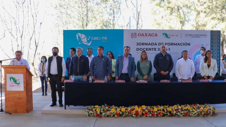 Inicia Cecyte Oaxaca Jornada de Formación Docente semestre 2023-1
