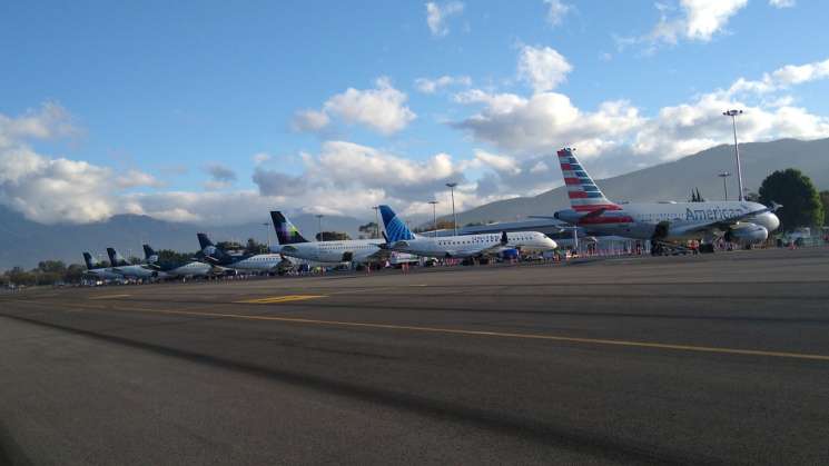 Aumenta 44% el flujo de pasajeros en el Aeropuerto de Oaxaca