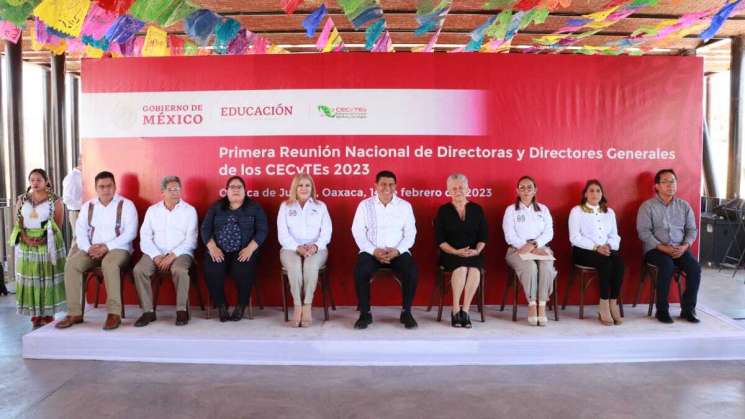 Oaxaca, sede de la Primera Reunión Nacional CECyTEs 2023