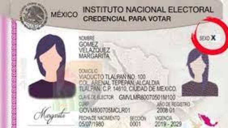Aprueba INE emisión de credenciales para personas no binarias