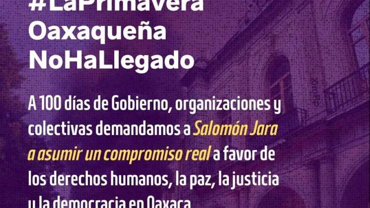 Llaman a Salomón Jara asumir compromiso a favor de DH
