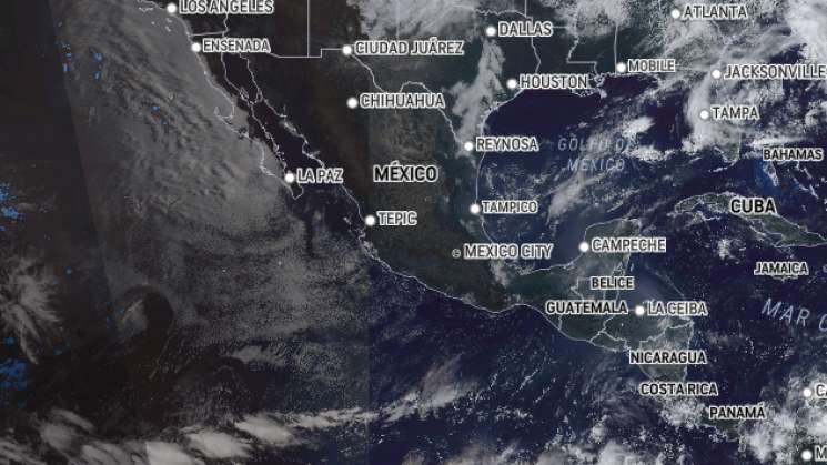 Mantiene canal de baja presión chubascos y clima calido en Oaxaca