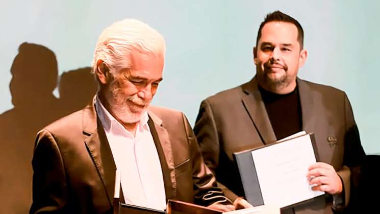 Entregan Medalla Filmoteca UNAM a Luis Estrada