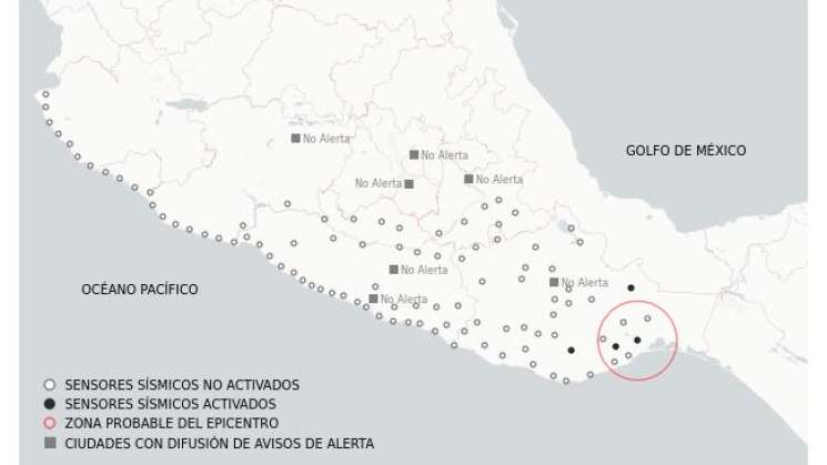 Tras sismo en Tonalá, PC monitorea las 9 regiones de Oaxaca