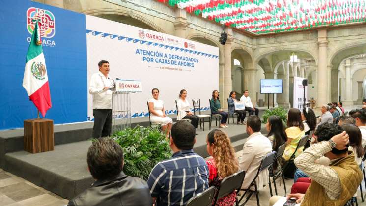 Estado repara daño de víctimas defraudadas por cajas de ahorro