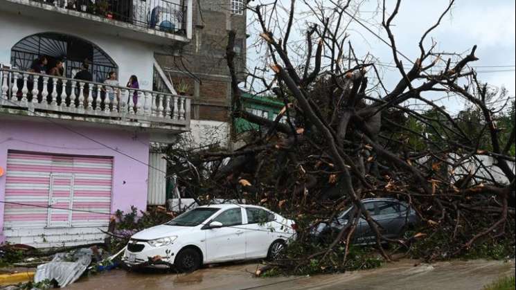 Fotos del paso de Otis en Acapulco