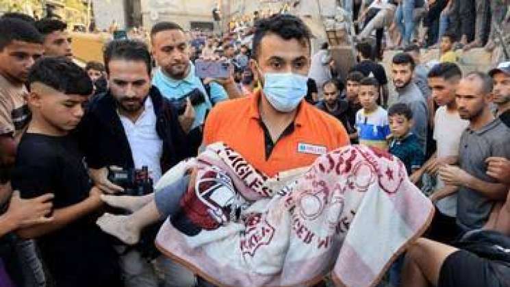 Israel mata a un niño cada 10 minutos en Gaza, alerta OMS