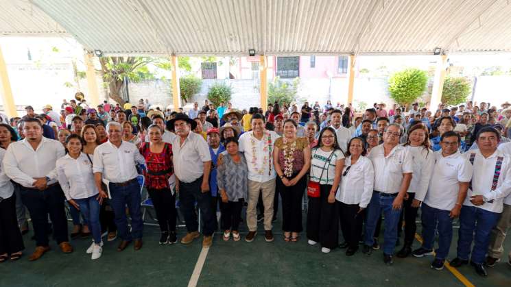 Con más de 25 mdp se impulsa desarrollo de Santo Domingo Tonalá