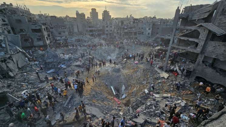 Condena ONU intensificación de bombardeos en centro de Gaza 