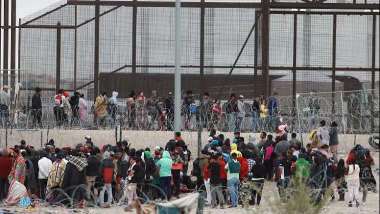 Recibió EU más de 2,2 millones de migrantes en 2023