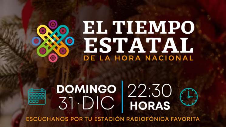  Transmitirán programa de fin de año en El Tiempo Estatal
