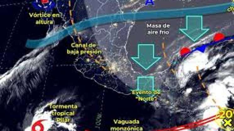 Intervalos nubosos en la mayoría de regiones de Oaxaca 