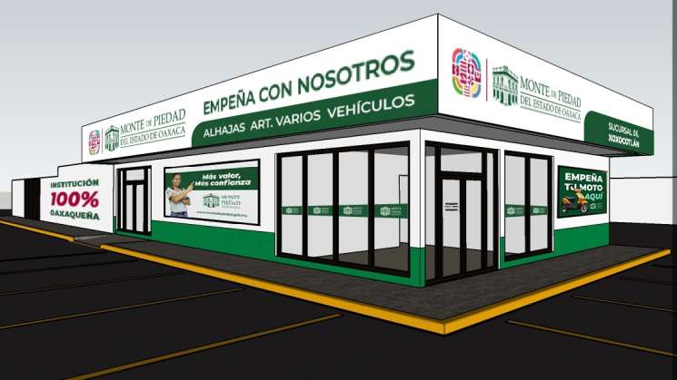 Anuncia Monte de Piedad de Oaxaca nueva sucursal en Ixcotel 