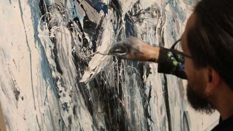 Carlos Fuentes García, pintor mixteco en vanguardia 