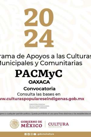 Convocatoria del Programa de Apoyo a las Culturas Comunitario 