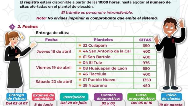   Cobao lanza convocatoria para estudiantado de nuevo ingreso   